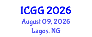 International Conference on Geology and Geophysics (ICGG) August 09, 2026 - Lagos, Nigeria