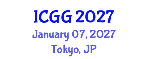 International Conference on Geology and Geophysics (ICGG) January 07, 2027 - Tokyo, Japan