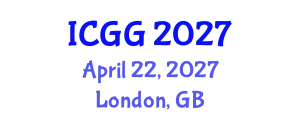 International Conference on Geology and Geophysics (ICGG) April 22, 2027 - London, United Kingdom