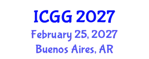International Conference on Geology and Geophysics (ICGG) February 25, 2027 - Buenos Aires, Argentina