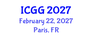 International Conference on Geology and Geophysics (ICGG) February 22, 2027 - Paris, France