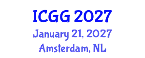 International Conference on Geology and Geophysics (ICGG) January 21, 2027 - Amsterdam, Netherlands