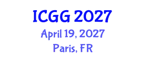 International Conference on Geology and Geophysics (ICGG) April 19, 2027 - Paris, France