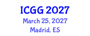 International Conference on Geology and Geophysics (ICGG) March 25, 2027 - Madrid, Spain