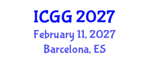 International Conference on Geology and Geophysics (ICGG) February 11, 2027 - Barcelona, Spain