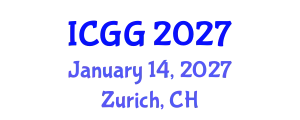 International Conference on Geology and Geophysics (ICGG) January 14, 2027 - Zurich, Switzerland