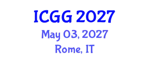International Conference on Geology and Geophysics (ICGG) May 03, 2027 - Rome, Italy