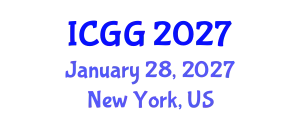 International Conference on Geology and Geophysics (ICGG) January 28, 2027 - New York, United States