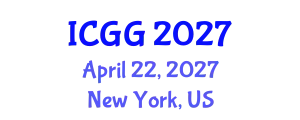 International Conference on Geology and Geophysics (ICGG) April 22, 2027 - New York, United States