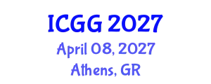 International Conference on Geology and Geophysics (ICGG) April 08, 2027 - Athens, Greece