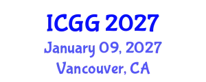 International Conference on Geology and Geophysics (ICGG) January 09, 2027 - Vancouver, Canada
