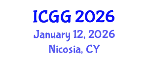 International Conference on Geology and Geophysics (ICGG) January 12, 2026 - Nicosia, Cyprus