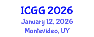 International Conference on Geology and Geophysics (ICGG) January 12, 2026 - Montevideo, Uruguay