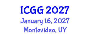 International Conference on Geology and Geophysics (ICGG) January 16, 2027 - Montevideo, Uruguay