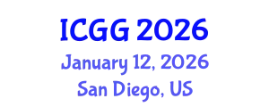 International Conference on Geology and Geophysics (ICGG) January 12, 2026 - San Diego, United States