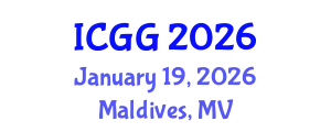 International Conference on Geology and Geophysics (ICGG) January 19, 2026 - Maldives, Maldives