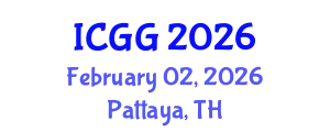 International Conference on Geology and Geophysics (ICGG) February 02, 2026 - Pattaya, Thailand