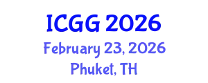 International Conference on Geology and Geophysics (ICGG) February 23, 2026 - Phuket, Thailand