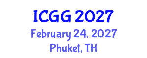 International Conference on Geology and Geophysics (ICGG) February 24, 2027 - Phuket, Thailand