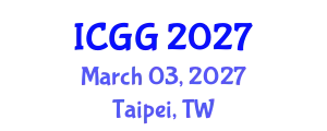 International Conference on Geology and Geophysics (ICGG) March 03, 2027 - Taipei, Taiwan