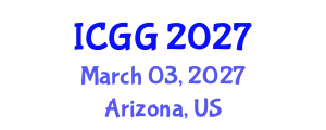 International Conference on Geology and Geophysics (ICGG) March 03, 2027 - Arizona, United States