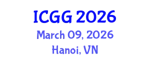 International Conference on Geology and Geophysics (ICGG) March 09, 2026 - Hanoi, Vietnam