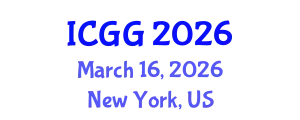 International Conference on Geology and Geophysics (ICGG) March 16, 2026 - New York, United States