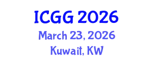 International Conference on Geology and Geophysics (ICGG) March 23, 2026 - Kuwait, Kuwait