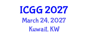International Conference on Geology and Geophysics (ICGG) March 24, 2027 - Kuwait, Kuwait