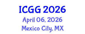International Conference on Geology and Geophysics (ICGG) April 06, 2026 - Mexico City, Mexico