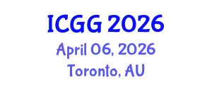 International Conference on Geology and Geophysics (ICGG) April 06, 2026 - Toronto, Australia