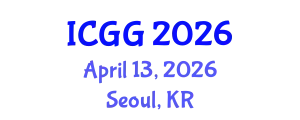 International Conference on Geology and Geophysics (ICGG) April 13, 2026 - Seoul, Republic of Korea