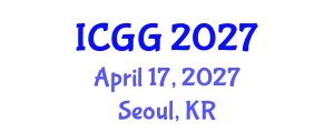 International Conference on Geology and Geophysics (ICGG) April 17, 2027 - Seoul, Republic of Korea