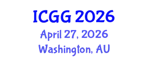 International Conference on Geology and Geophysics (ICGG) April 27, 2026 - Washington, Australia