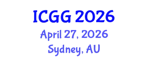 International Conference on Geology and Geophysics (ICGG) April 27, 2026 - Sydney, Australia
