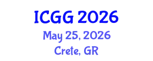 International Conference on Geology and Geophysics (ICGG) May 25, 2026 - Crete, Greece