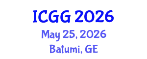 International Conference on Geology and Geophysics (ICGG) May 25, 2026 - Batumi, Georgia
