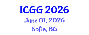International Conference on Geology and Geophysics (ICGG) June 01, 2026 - Sofia, Bulgaria