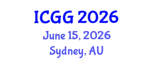 International Conference on Geology and Geophysics (ICGG) June 15, 2026 - Sydney, Australia