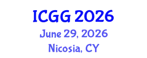 International Conference on Geology and Geophysics (ICGG) June 29, 2026 - Nicosia, Cyprus