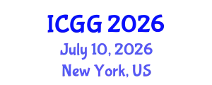 International Conference on Geology and Geophysics (ICGG) July 10, 2026 - New York, United States