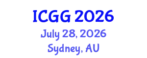 International Conference on Geology and Geophysics (ICGG) July 28, 2026 - Sydney, Australia