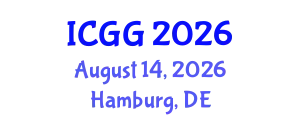 International Conference on Geology and Geophysics (ICGG) August 14, 2026 - Hamburg, Germany