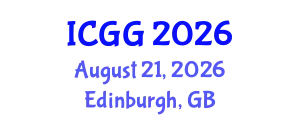 International Conference on Geology and Geophysics (ICGG) August 21, 2026 - Edinburgh, United Kingdom