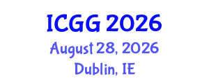 International Conference on Geology and Geophysics (ICGG) August 28, 2026 - Dublin, Ireland