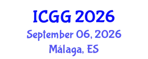 International Conference on Geology and Geophysics (ICGG) September 06, 2026 - Málaga, Spain