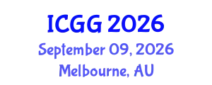 International Conference on Geology and Geophysics (ICGG) September 09, 2026 - Melbourne, Australia