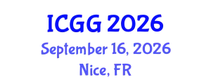International Conference on Geology and Geophysics (ICGG) September 16, 2026 - Nice, France
