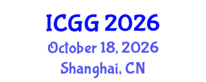 International Conference on Geology and Geophysics (ICGG) October 18, 2026 - Shanghai, China