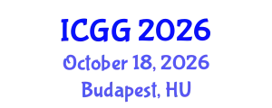 International Conference on Geology and Geophysics (ICGG) October 18, 2026 - Budapest, Hungary